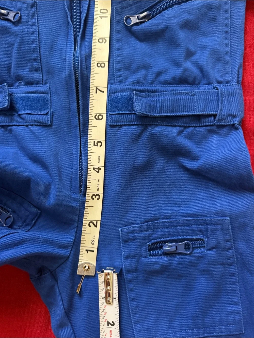 Kids Sz Tall 2-3 Blue NASA Space Camp Flight Suit, Aviator Coveralls Air Force
